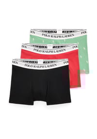 POLO RALPH LAUREN - Pants, 3er-Pack, kurz, für Herren - 148 3PK BLACK.RED