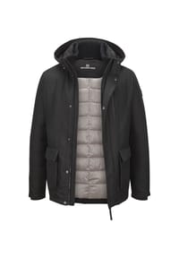 Milestone - Jacke MSKeith mit leicht taillierter Passform - Schwarz