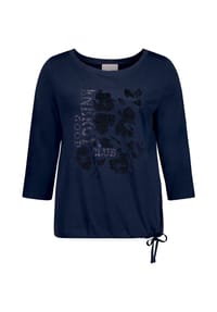 BETTY BARCLAY - T-Shirt, U-Boot-Ausschnitt, für Damen - 8345 DARK SKY