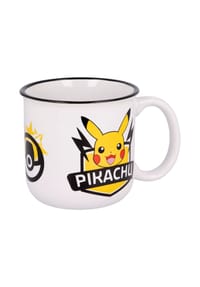 Nintendo - Pokemon Pikachu Pokeball 400 ml Keramikbecher in Geschenkbox mit - Mehrfarbig 14,5x14,5x10 cm