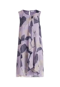 BETTY & CO - Chiffonkleid im Layer Look - Lilac/Nature