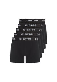 G-STAR RAW - Herren Boxershorts, 5er Pack - MAIZE, Trunks, Cotton Stretch - Schwarz
