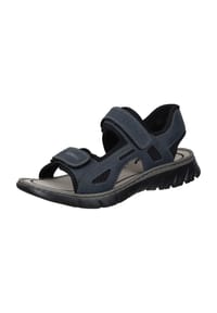 rieker - Sandalen, Lederoptik, Mesh, für Herren - NAVY