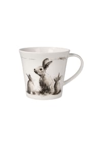 Goebel Coffee-/Tea Mug Peter Schnellhardt Kleiner Ausflug - Peter Schnellhardt - schwarz-weiß