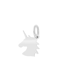 Adelia's - Damen Anhänger Einhorn aus 925 Silber - Silber