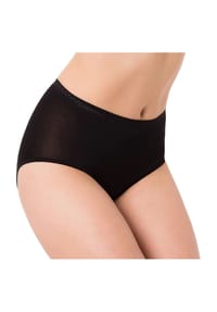 mey - Lights Taillenslip, Glanzbund, für Damen - 3 SCHWARZ
