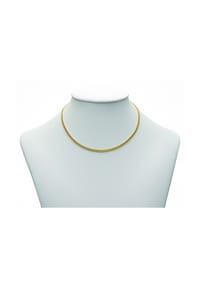 Adelia's - Damen Silber Schmuck 925 Silber Halskette 70 cm Ø 2 mm - rose