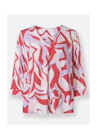 heine - Druckbluse - grapefruit-flieder-bedruckt