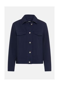 olsen - Jacke mit Hemdkragen und Knopfleiste - Ink Blue