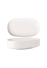 Villeroy & Boch Universalplatten Afina 23 x 13 cm 6er Set weiß - AFINA - weiß