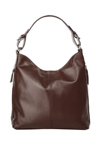 Samantha Look - Handtasche Echt Leder, Made In Italy - beige