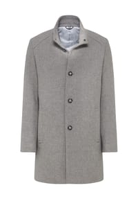 GALERIA - Kurzmantel, Stehkragen, für Herren - 240  LIGHT GREY