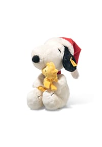 Steiff - Kuscheltier "Snoopy mit Woodstock - Weihnachtsedition" - BUNT