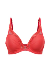Aubade - Bügel-BH Sheer Emotion, Anhänger, für Damen - 0  DIVA RED