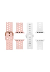 WRISTR - Smartwatch-Armband (2-tlg. Set) Motus-Mento-Nova kompatibel mit Apple Watch - Gelb / Grün