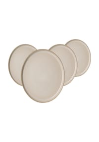 Ritzenhoff & Breker Platte Olivia 29,5 x 25 cm 4er Set beige - OLIVIA - beige