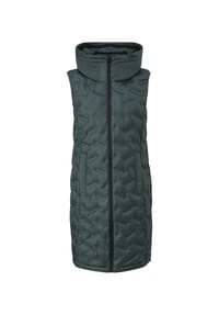 s.Oliver - Steppweste, abnehmbare Kapuze, Stehkragen, für Damen - 0330 WHITE