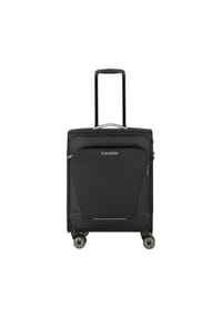 travelite JETPACK - 4 Rollen Trolley, Zahlenschloss, Zweiwegereißverschluss - BLACK