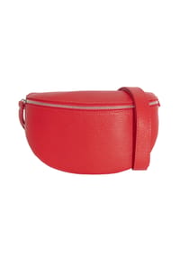 Seasons of April - Gürteltasche CROSSBODY BAG ANNA SIZE M Schultertasche, Umhängetasche aus 100% Leder - Braun