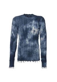 CIPO & BAXX® - Pullover WP268 Tie-Dye Optik - ANTHRACITE