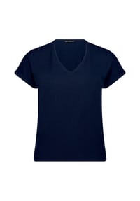 BETTY BARCLAY - T-Shirt, V-Ausschnitt, für Damen - 8345 DARK SKY