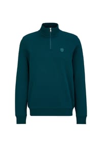 19V69 ITALIA - Half-Zip Pullover ORAZIO DS - Slate Teal