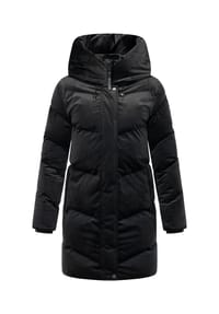 ragwear™ - Kurzmantel Avelin Velvet YOUMODO - Black