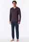 SCHIESSER Schlafanzug Long Life Soft, V-Ausschnitt, für Herren Bild 10