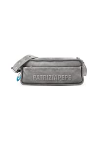 PATRIZIA PEPE (IM)Perfection - (IM)Perfection Umhängetasche Leder 36 cm - bluish gray