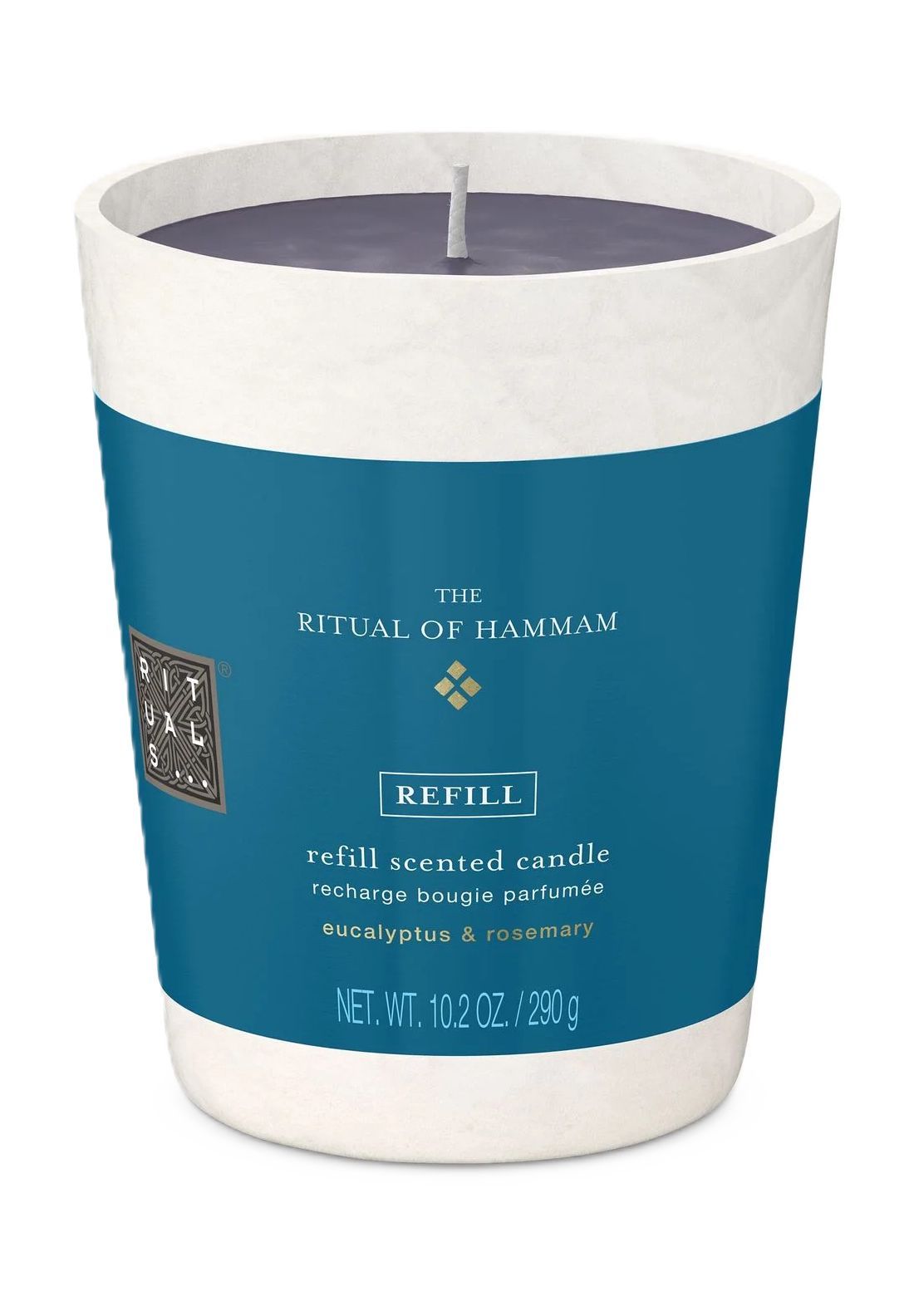 RITUALS® THE RITUAL OF HAMMAM Nachfüll-Duftkerze Eucalyptus & Rosemary