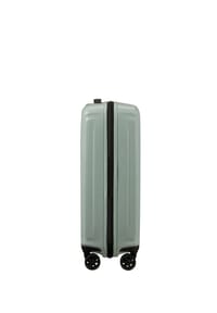 Samsonite - NUON 4-Doppelrollen-Trolley, Hartschale, Kreuzspanngurte, Reißverschlussfach, TSA-Schloss - 4052 MATT SILVER
