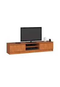 Akord - TV-Lowboard K160 mit 2 Türen und 4 Einlegeböden - artisan-eiche