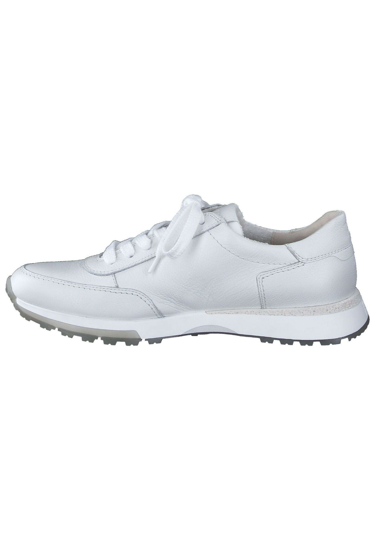 Paul Green Sneaker, ReißVerschluss, Leder, FüR Damen, Weiß, 37,5