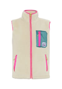 CHIEMSEE - Weste aus weichem Sherpa Fleece - 16-2125 Sugar Plum