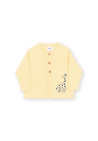 KITE - Baby Sweet Giraffe Strickjacke Bio-Baumwolle - gelb