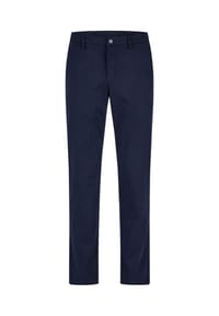 HECHTER PARIS - Chino-Hose H-Colmar mit 2-lagigem Cotton-Stretch-Twill - grün-braun