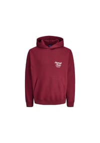 JACK & JONES - Hoodie, Kängurutasche, für Herren - 177620 ANTIQ WHITE