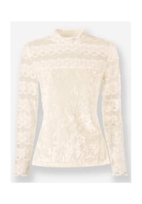 heine - Spitzen-Shirt - champagner