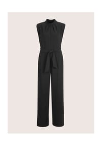 MADELEINE - Eleganter Jumpsuit mit Stehkragen - marine