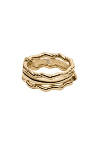 SKAGEN MODERNE STAK - Skagen Damenring Moderne Stak aus goldfarbenem Edelstahl, SKJ1906710 - GOLD