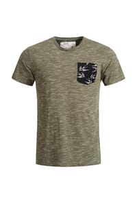 INDICODE - T-Shirt Blaine - Anthrazit