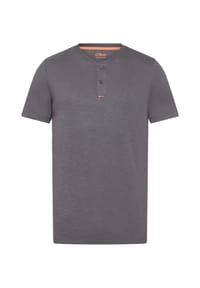 S.Oliver Red Label - T-Shirt, Henley-Ausschnitt, für Herren - 0200 WHITE
