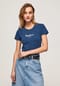 Pepe Jeans T-Shirt "New Virginia", Logo-Print, für Damen Bild 7