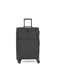 REDOLZ Essentials 12 - Essentials 12 MEDIUM 4-Rollen Trolley 67 cm mit Dehnfalte - black2