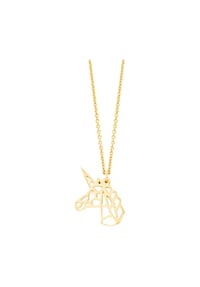 Julie Julsen® - Anhänger mit Kette 925/- Sterling Silber - gold