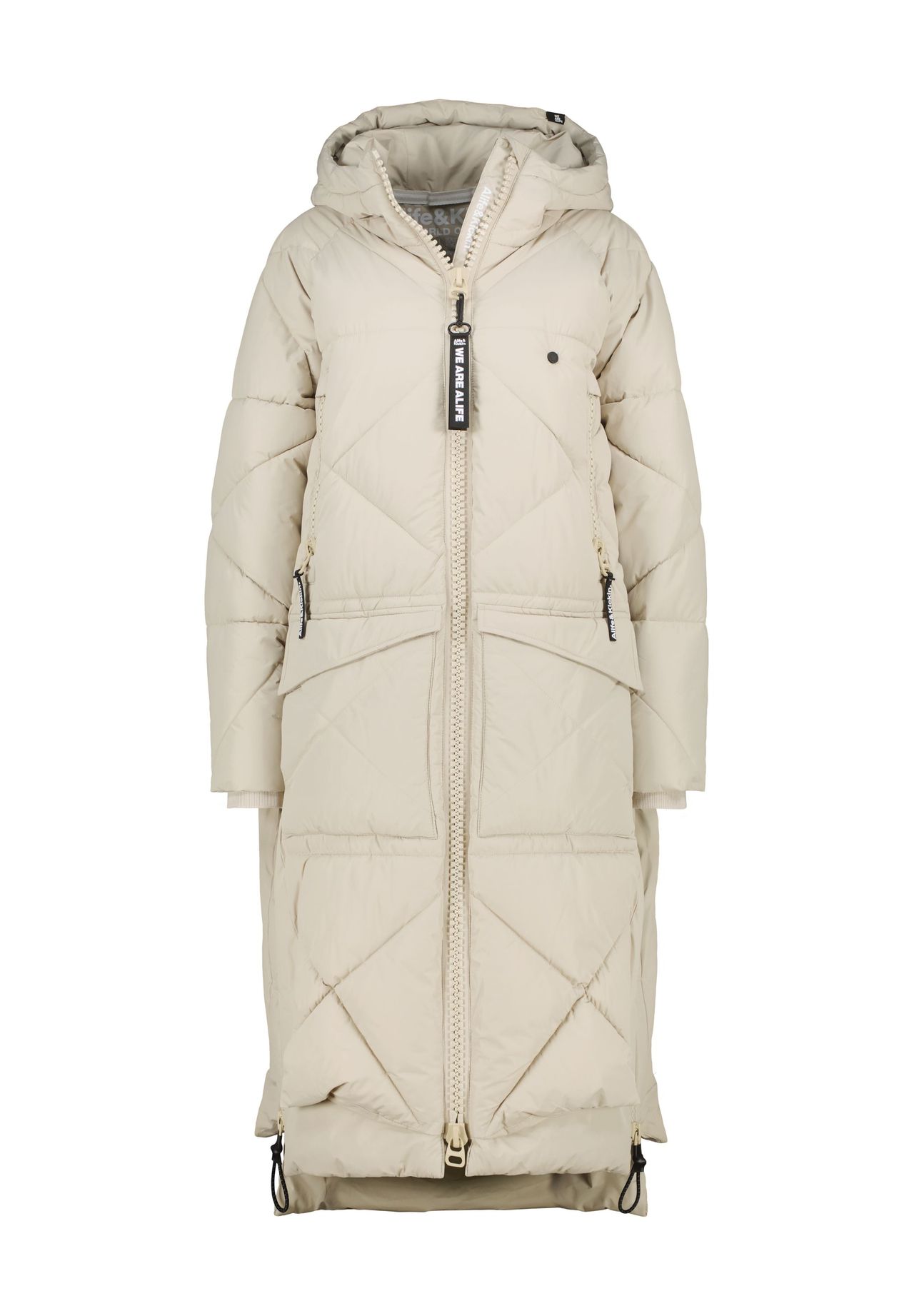 Winterjacke beige schwarz kaufen | GALERIA