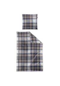 irisette® - Mako-Satin Bettwäsche Set Wave 8412 - 20 sky