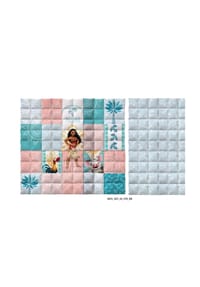 Disney - Vaiana Decke 140x200 cm, 100% Polyester Bett-Decke für Kinderzimmer - 