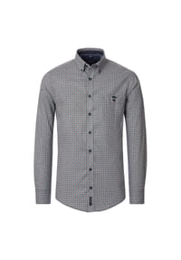 CASAMODA - Freizeithemd, Casual-Fit, Button-Down-Kragen, für Herren - 100 BLAU