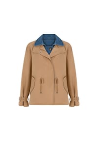 freshlions - Jacke Zelda mit stilvollem Reverskragen - Beige